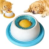 2026 Neue Hundeschüssel – Interaktive Schüssel für langsames Fressen mit Leckerli-Spender und Rutschfester Unterseite, entwickelt für Welpen und Kätzchen zur Förderung der geistigen Stimulation