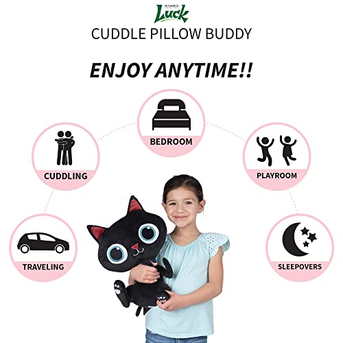 Image of Franco Kids Bedding Super Soft Plush Cuddle Pillow Buddy, One Size, Luck