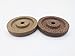 MCM Service - Par de muelas para afilar y afilar hoja de 45-8-6 mm de diámetro, 45-8-6 mm de diámetro, ideales para rebanadoras RGV, fabricado en Italia