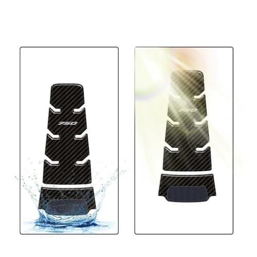 Autocollant réservoir moto pour Forza 750 protection de carburant noire - 3