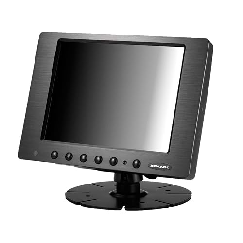 802TSH 8 Inch Sunlight Readable Industrial Touchscreen Monitor
