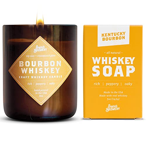 Brew Candle (Made in USA) (Bourbon Whiskey Candle & Soap)
