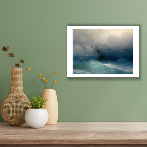 Poster Ivan Aivazovsky grand format mat pour decoration murale salon - 3