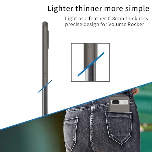Image of X-level for Google Pixel 8A Case, Slim Fit Ultra-Thin Soft Flexible TPU Light Cases [Guardian Series] Anti-Slip Matte Finish Coating Silky Touch Protective Phone Back Cover for Pixel 8A -Gray