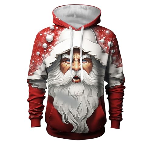 Pull de Noël homme anti-grattage doux et chaud pour l'hiver