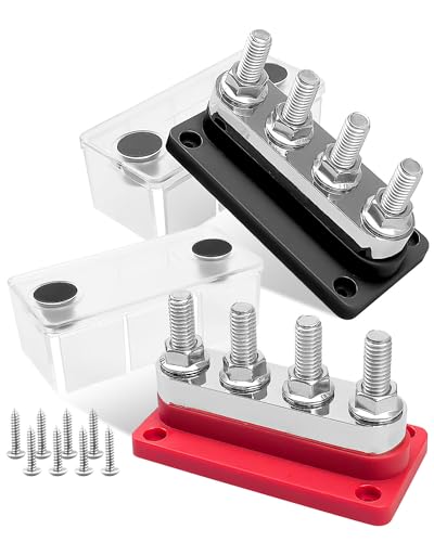 Marine Battery Bus Bar 12-48V 600A Waterproof Copper