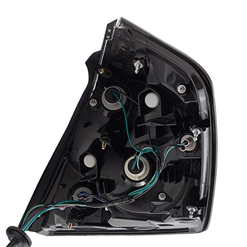 Brock Replacement Drivers Taillight Tail Lamp Lens Compatible With 07-12 Altima Sedan 26555-Zn50A #TOP1