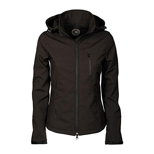 Veste softshell Chicago Harry's Horse noire taille 128 pour enfant