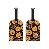 Etiquetas de identificación de equipaje de piel sintética para equipaje, 1 paquete