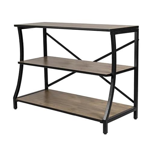 Aquatic Fundamentals 40/55 Gallon Metal/Wood, Aquarium Stand, Console Table, 48.5" L X 15" W #TOP2