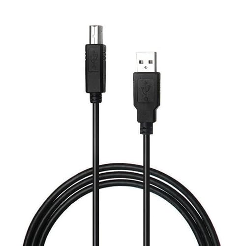 J-ZMQER 6ft USB Data PC Cable Cord Compatible with IOGEAR GUH420 USB 2 FireWire Combo Hub - Thumbnail 2