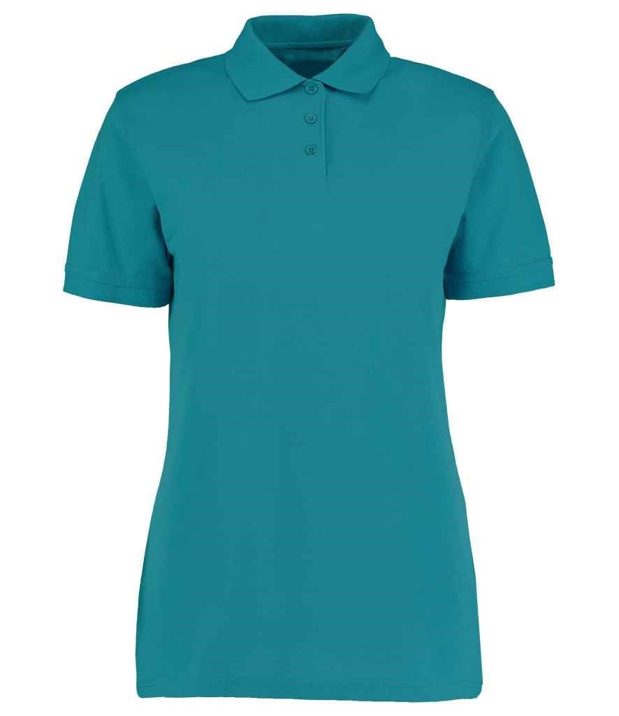 COOZO Women's Classic Fit Superior Comfort Poly/Cotton Piqué Polo Shirt - Jade - 14