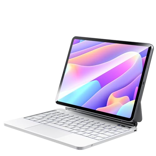 BETTDOW Capa com Teclado e Trackpad para iPad iPad Air
