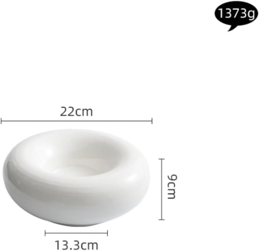 KQQK積み重ね可能なディナープレートクリエイティブホワイトセラミックディナーサラダデザートボウルスナックホームキッチンテーブルデコ