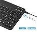 cimetech Bluetooth-Tastatur, ultradünn, italienische kabellose Tastatur, leises und tragbares Design mit integriertem wiederaufladbarem Akku für iOS, Mac, iPad, Windows und höhere Betriebssysteme