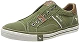  MUSTANG Herren 4072-403-77 Slip On Sneaker, Grün (Oliv 77), 43 EU