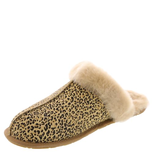 UGG Women's Scuffette II Speckles Slipper, Chestnut, 5 UK