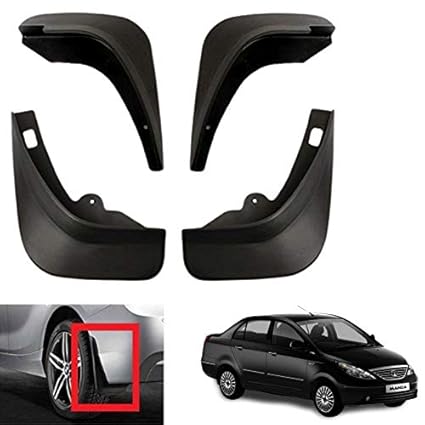 Cabix OEM Type Mud Flap for Car Tata Manza