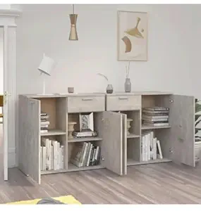 CASPIAN Furniture Cabinet || Shoerack || Chest of Drawers for Living Room || Bedroom || Size in Inches (31x28x14) (62x56x14)
