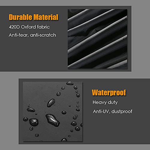 Coosoo Electric Wheelchair Cover Waterproof For Travel Heavy Duty Mobility Scooter Cover Outdoor Protector From Rain Uv Dust Dirt #TOP1