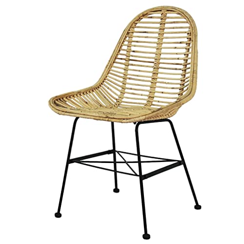 Genérico Sillas de Comedor 6 Unidades ratán Natural,Sillas,Sillas de comedor-275498