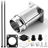 KAOLALI Kit de Suppression Vanne EGR Compatible avec 3.0 M57N2 3er E46 5er E60 E61 7er E65 X3 E83 X5 E53, Kit de Vanne EGR pour moteurs diesel 1171778999 1117804379