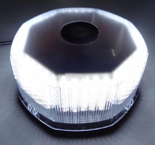 Feux stroboscope pour voiture 240 LED blanc aimanté sur allume-cigare
