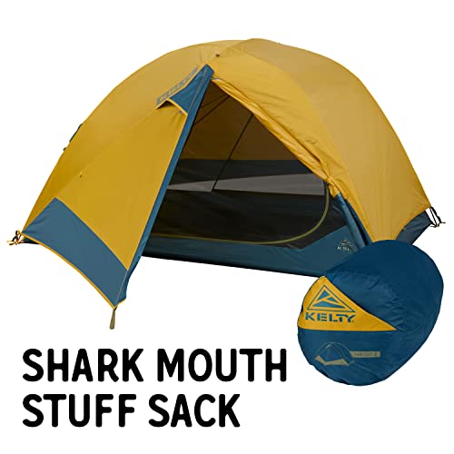 Kelty Far Out Backpacking Tent + Tent Footprint Package, 2 Or 3 Person Capacity, Backpacking Starter Kit And Camping Shelter, Stuff Sack Included (2 Person) #TOP7