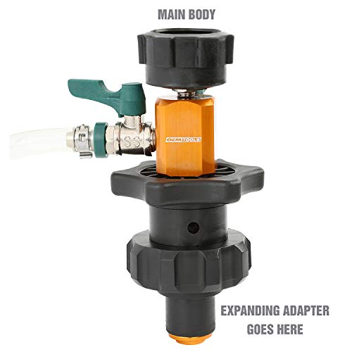 OEMTOOLS 24444 Coolant System Refiller Kit, 5 Adapters, Eliminate