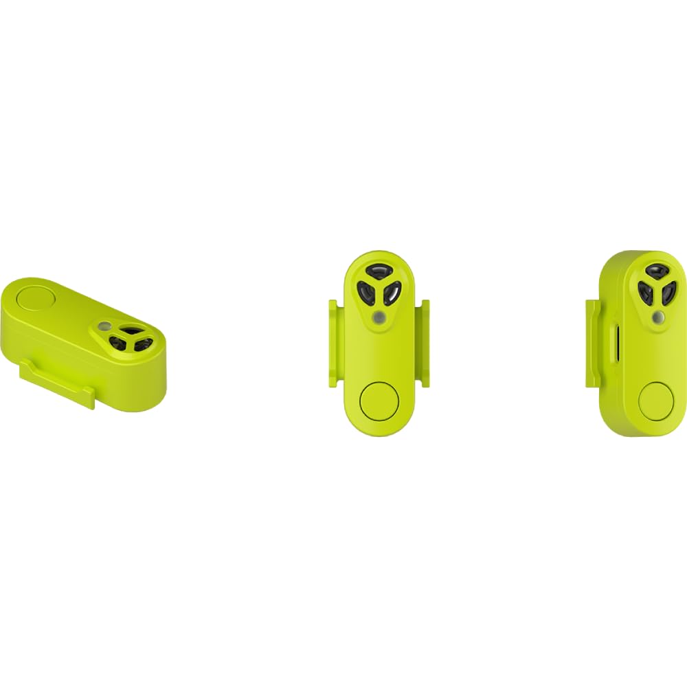 Tickless Mini Ultrasonic Tick and Flea Device Neon Yellow | Fragrance-Free Rechargeable Protection for Cats and Dogs | Nightlight Function | On Collar and Harness | Safety in Nature and Cities