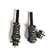 BOUUNCIY MIL-DTL-5015 Circular Connector, MS3106A14S-2S MS3102A14S-2P 4 Pin Female to Male Industrial Connectors Solder Termination, 14S-2 Insert Arrangement, 14S Shell Size, 4 Contacts