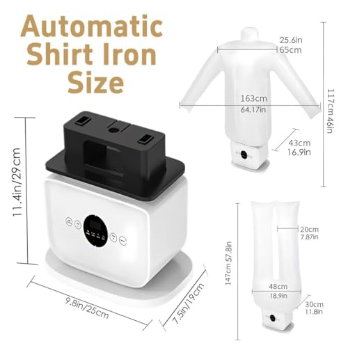 Automatic Steam Iron inflatable mannequin and accessories