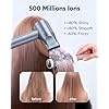 Hair Dryer - Bopcal Ionic Blow Dryer with Concentrator for All Hair Types,110000 RPM High-Speed Fast Drying Lightweight and Quiet, 200 Million Negative Ions Dryer with Thermo-Control (1500w)