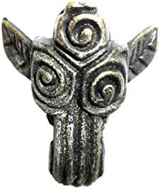 4pcs 31mmx32mm Old Style Metal Totem Box Feet Box Corner Leggs Decorative for Box Making