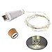 Uonlytech Kit de Lampe de Lumière de Bouteille de Vin de 1 5 M 15 LED Rechargeable Lumière de Liège USB Fée LED Lumière de Chaîne pour La Décoration de Mariage de Fête de Bricolage