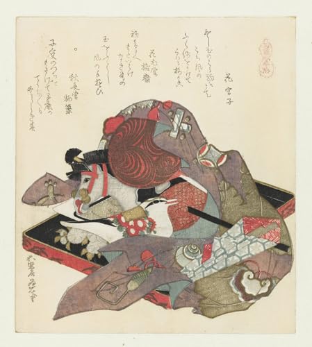 Cuadro de caballos Hokusai 60x90cm para decorar paredes vacías grandes con arte clásico japonés