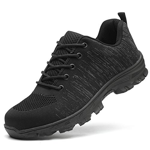 Work Steel Toe Shoes Safety Shoes for Men and Women Non Slip Industrial ...