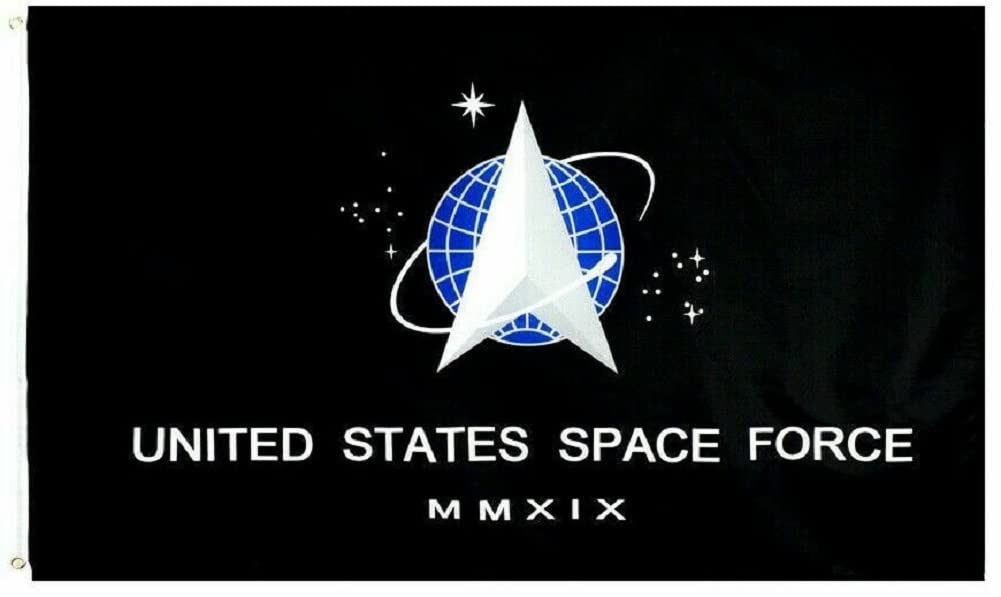 Trade Winds 2x3FT FLAG United States Department of Space Force Banner Military US Celestia Black A Premium Quality Multi 2inchx3inch