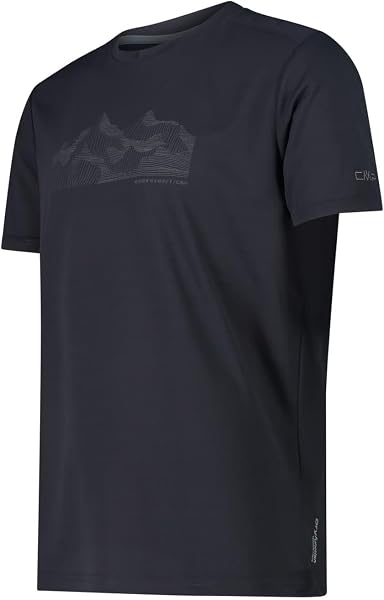 CMP T-Shirt Girocollo con Logo - 39T7117P - 3