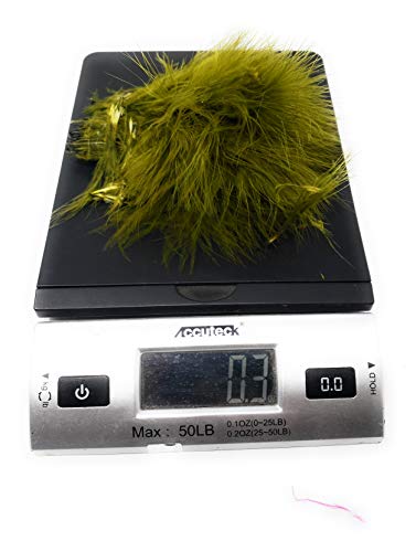 Creative Angler Marabou Bird Feathers For Tying Fly Fishing Flies - Fly Fishing Accessories And Easy To Tie On The Lure - Fly Fishing Kit For Beginners And Professional Anglers #TOP1