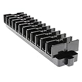 Ideal 89-512 Terminal Strips, Slotted Nickle Plated Steel, 12 Poles, 22 to 6 AWG
