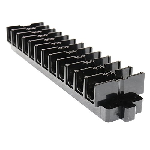 Ideal 89-512 Terminal Strips, Slotted Nickle Plated Steel, 12 Poles, 22 To 6 Awg #TOP24