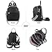 Lexiyat Small Backpack Purse for Women Leather Mini Convertible Designer Backpack Travel Shoulder Fashion Bag Black