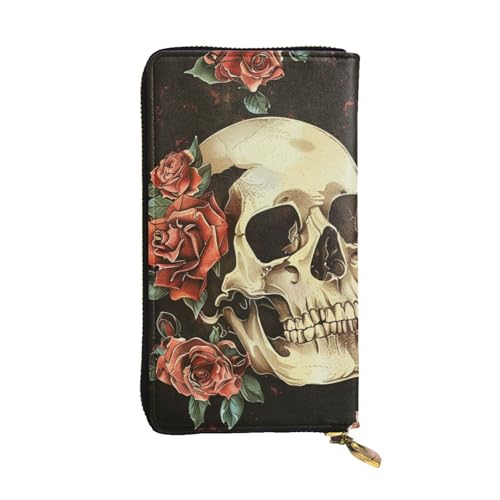 Portefeuille en cuir pour femme porte-monnaie voyage fermeture éclair