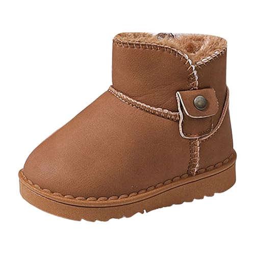 Bottes pour enfants chaudes en coton parfaites pour la cour d'école