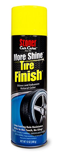 Stoner Car Care 91094 12-Ounce More Shine Tire Finish Non-Greasy Spray Enhances and Restores Your Tires Natural Color, Pack of 1 #1