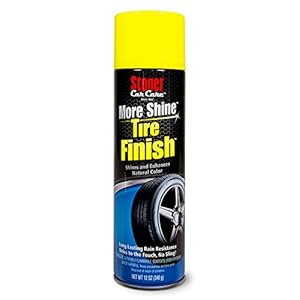 Stoner Car Care 91094 12-Ounce More Shine Tire Finish Non-Greasy Spray Enhances and Restores Your Tires Natural Color, Pack of 1