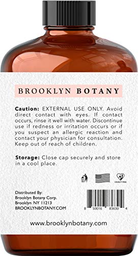 Brooklyn Botany Lavender Essential Oil – 100% Pure And Natural – Therapeutic Grade Essential Oil With Dropper - Lavender Oil For Aromatherapy And Diffuser - 4 Fl. Oz #TOP2