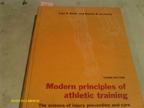 Modern Principles of Athletic Training B000O9OV8O Book Cover