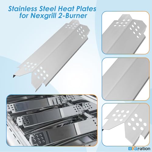 Image of Grill Parts Kit for Nexgrill 2-Burner 720-0864 720-0864M, Replacement Parts Kit for Megamaster 720-0864MA Grill Grate Kit for Nexgrill Replacement Parts